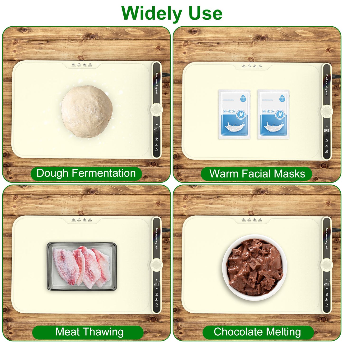 Roll-Up Silicone Food Warming Mat