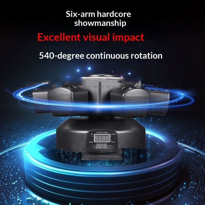 Six-Arm RGB Effect