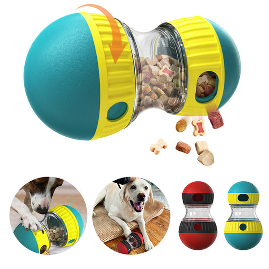 Leak-Feeding Dog Puzzle Ball