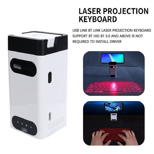 Portable Projection Keyboard & Air Mouse