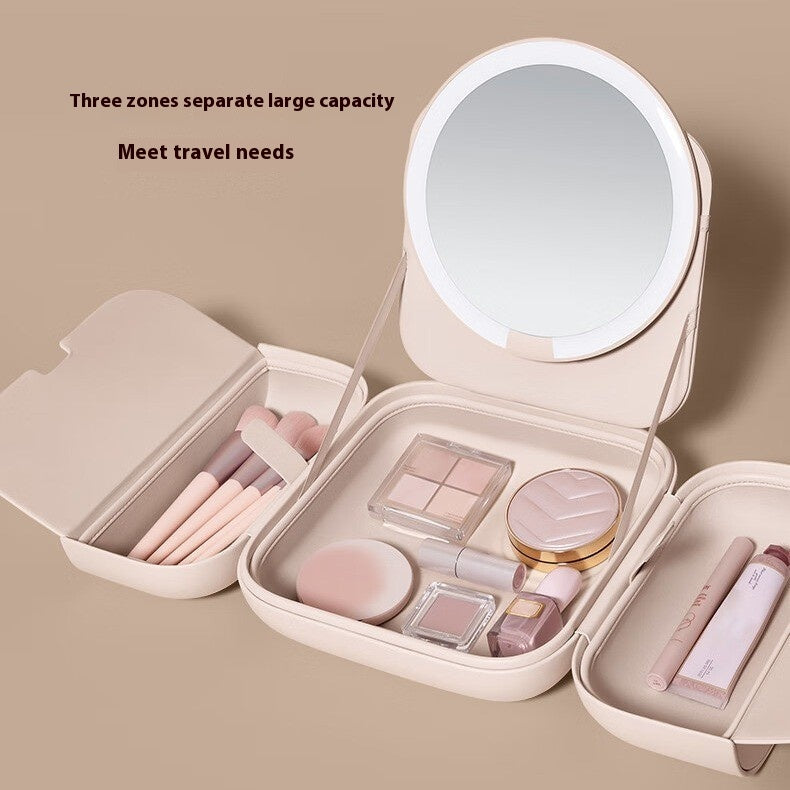 Portable LED Lighted Cosmetic Mirror