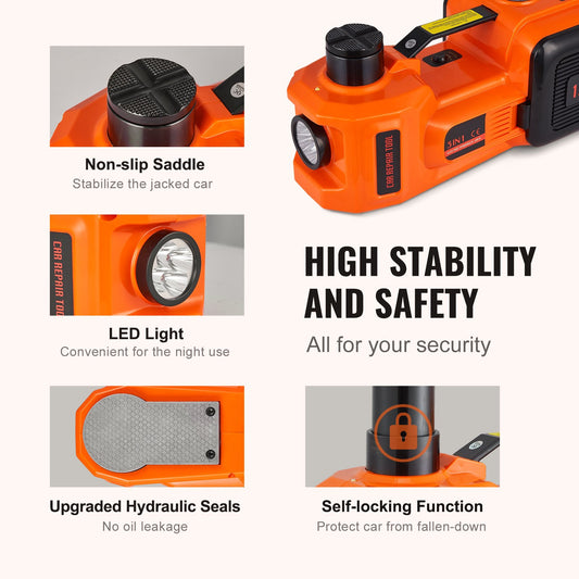 5-Ton Electric Hydraulic Car Jack
