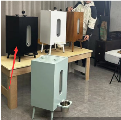 Premium Wooden Elevated Pet Feeder