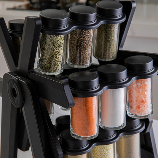 360° Rotating Kitchen Spice Rack