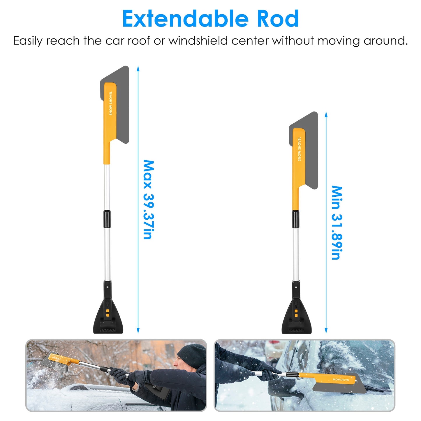 Multi-Function Car Snow Removal Tool