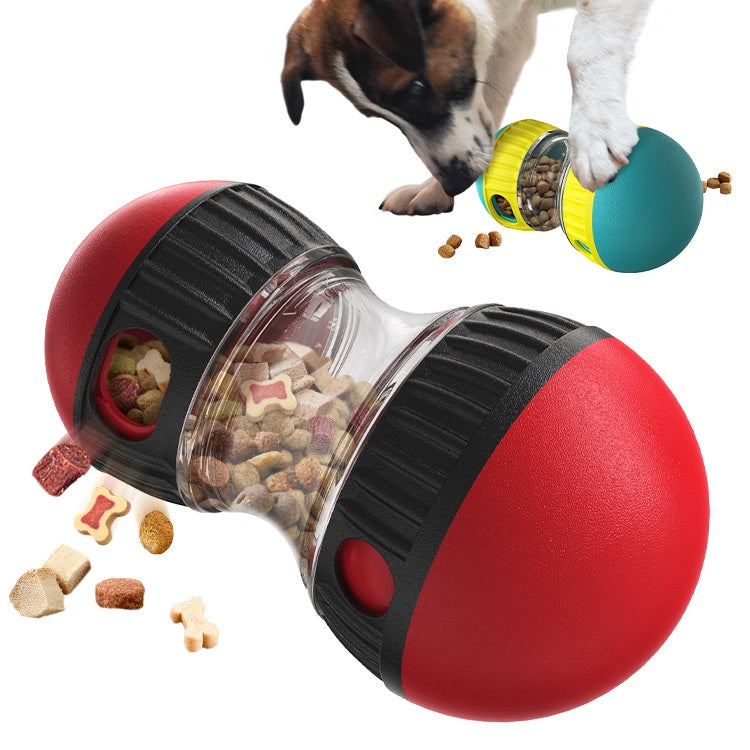 Leak-Feeding Dog Puzzle Ball