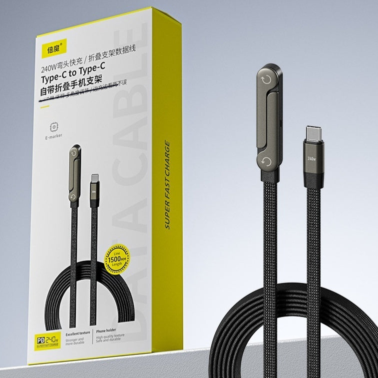 Foldable Fast Charging Data Cable