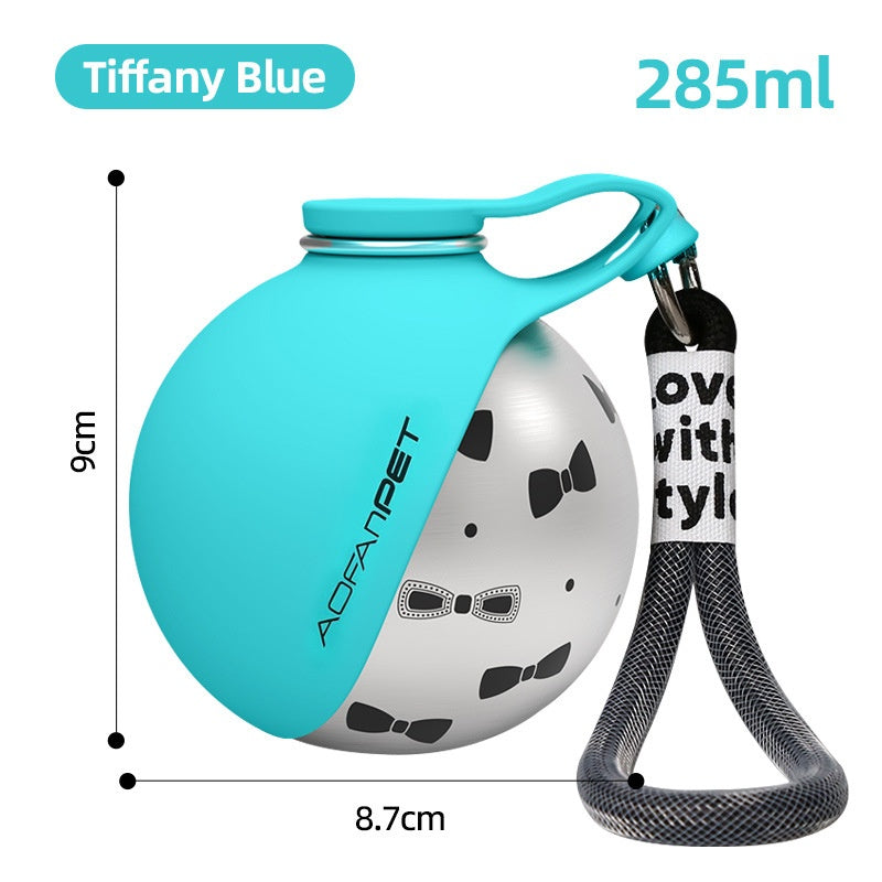 Stainless Steel Portable Pet Water Bottle