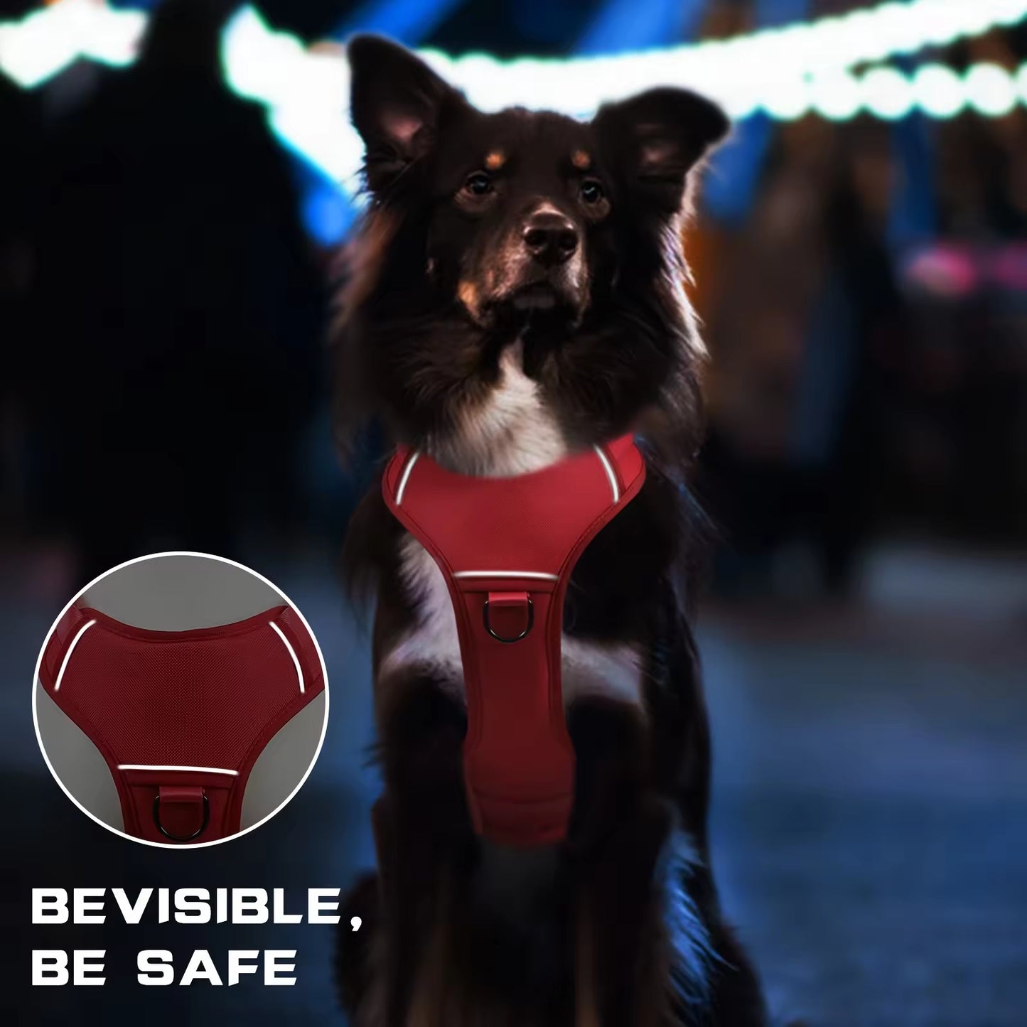Durable Nylon Service Dog Harness