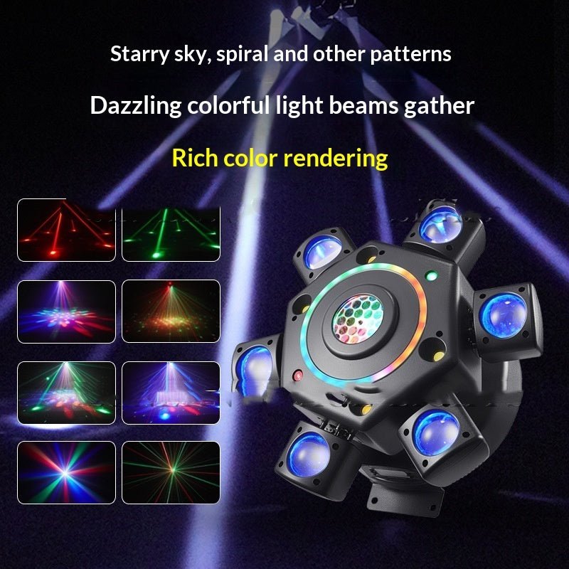 Six-Arm RGB Effect