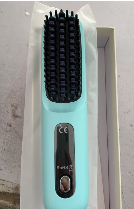 Cordless 2-in-1 Hair Straightener Brush