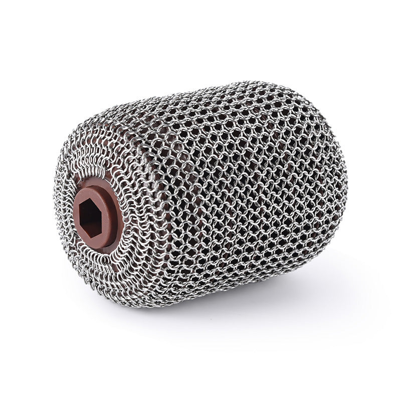 Stainless Steel Roller - Removing Burnt Food