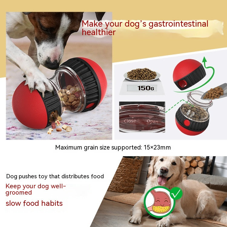 Leak-Feeding Dog Puzzle Ball