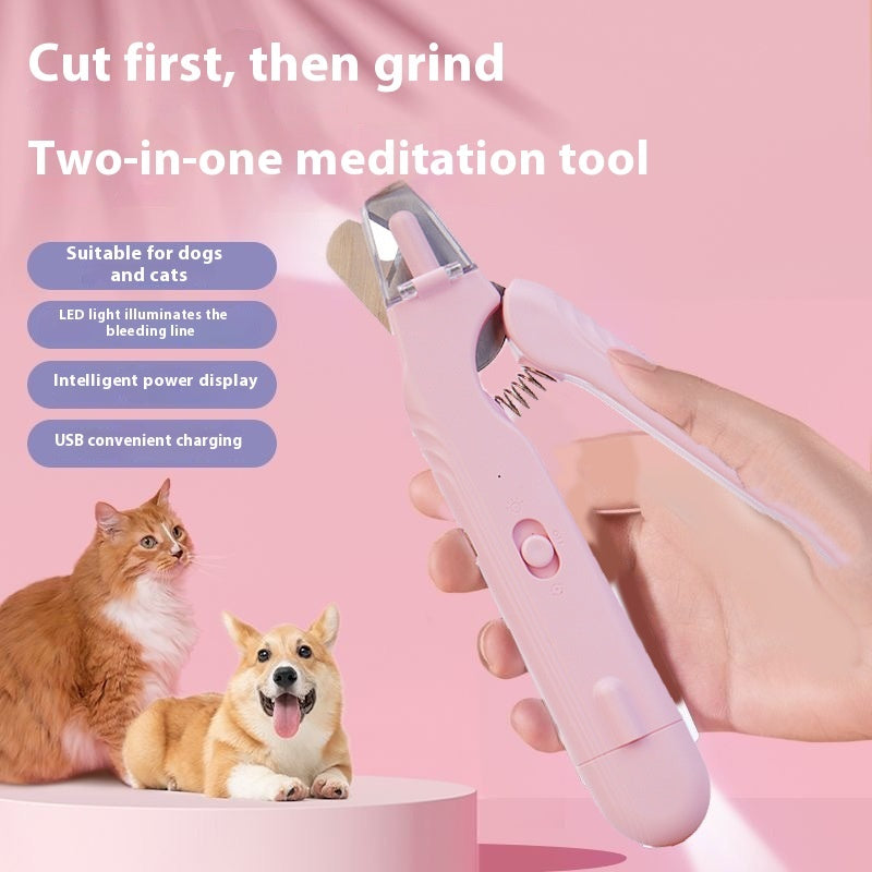 LED Pet Nail Trimmer with LED