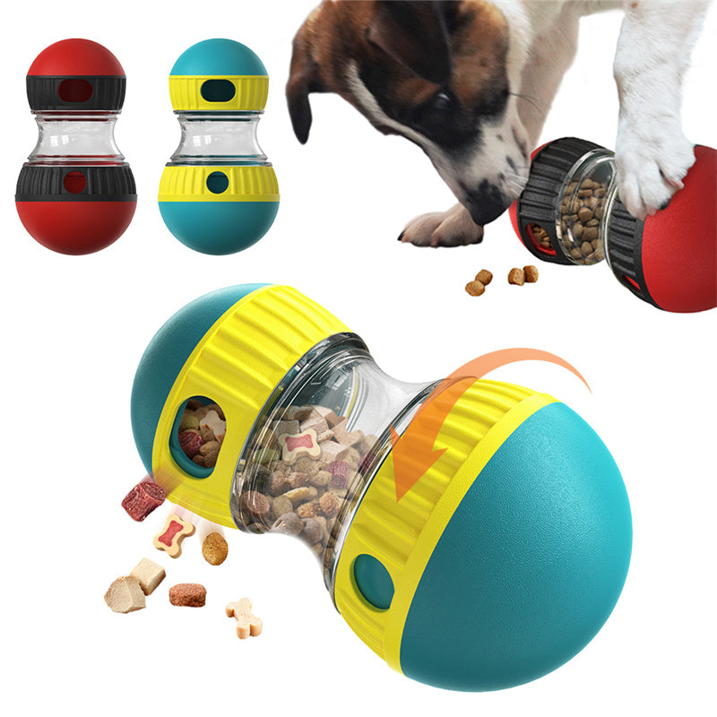 Leak-Feeding Dog Puzzle Ball