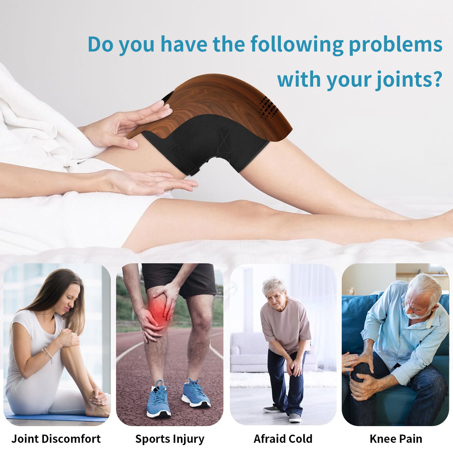 Intelligent Knee Massager with Heat