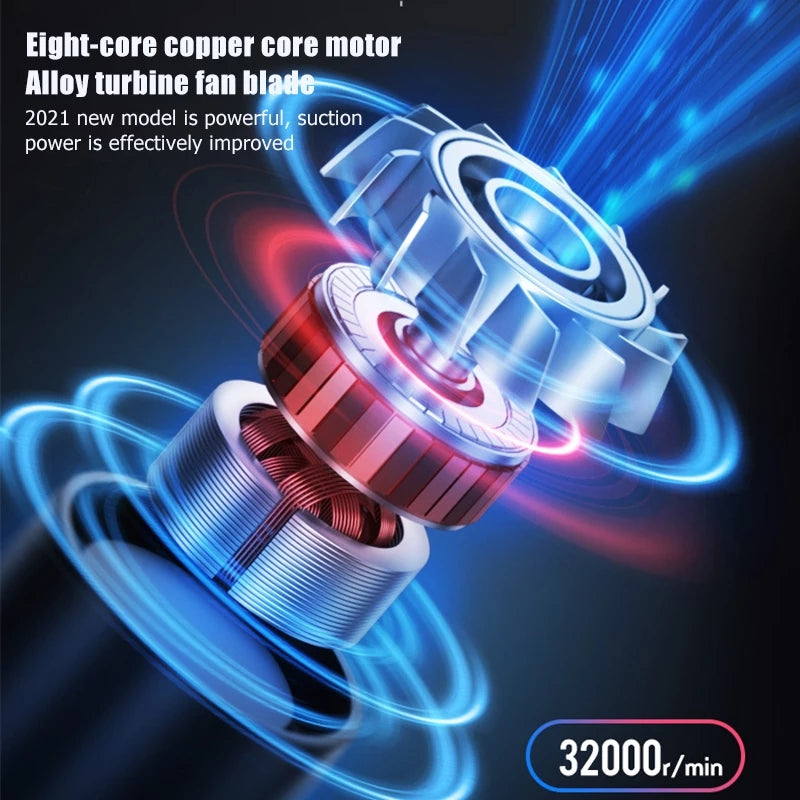 Portable Cordless Car Vacuum