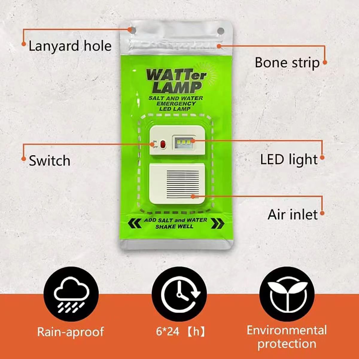 Emergency Outdoor Survival Light