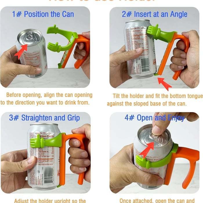 Universal Anti-Leak Cup Lid & Straw Holder