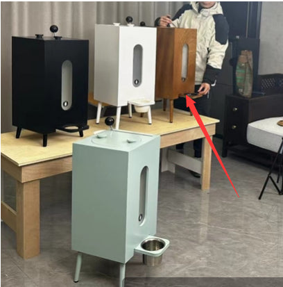 Premium Wooden Elevated Pet Feeder