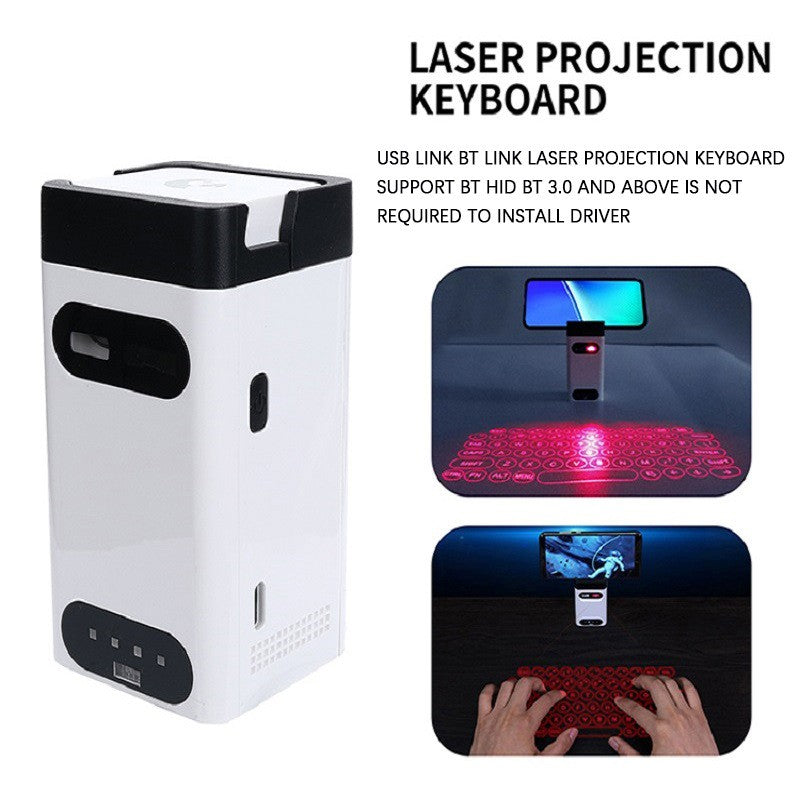 Portable Projection Keyboard & Air Mouse