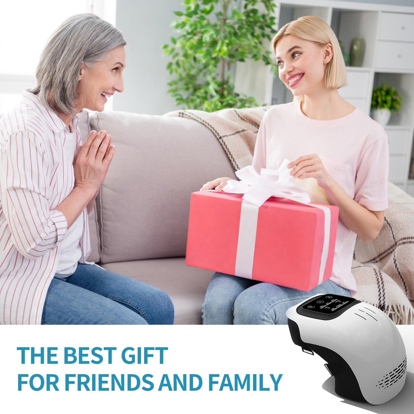 Intelligent Knee Massager with Heat