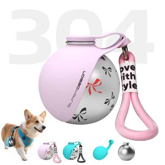 Stainless Steel Portable Pet Water Bottle
